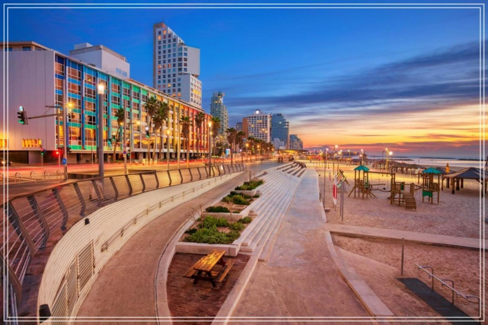 Bugrashov Beach 88 Hotel And Spa 텔아비브 외부 사진